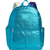 Kane Kids Double Pocket Backpack, Blue Multi - Backpacks - 1 - thumbnail