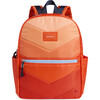 Kane Kids Backpack, Orange Chevron Puffer - Backpacks - 1 - thumbnail