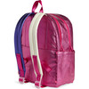 Kane Kids Double Pocket Backpack, Hot Pink Multi - Backpacks - 3 - thumbnail