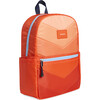 Kane Kids Backpack, Orange Chevron Puffer - Backpacks - 2