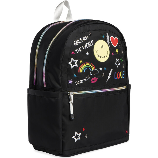 Kane Kids Double Pocket Backpack, Girl Power - Backpacks - 2