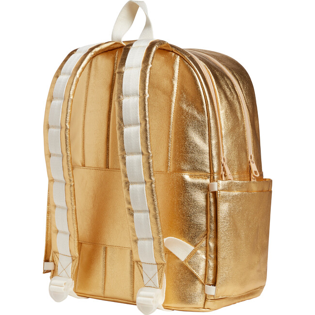 Kane Kids Double Pocket Backpack, Gold
