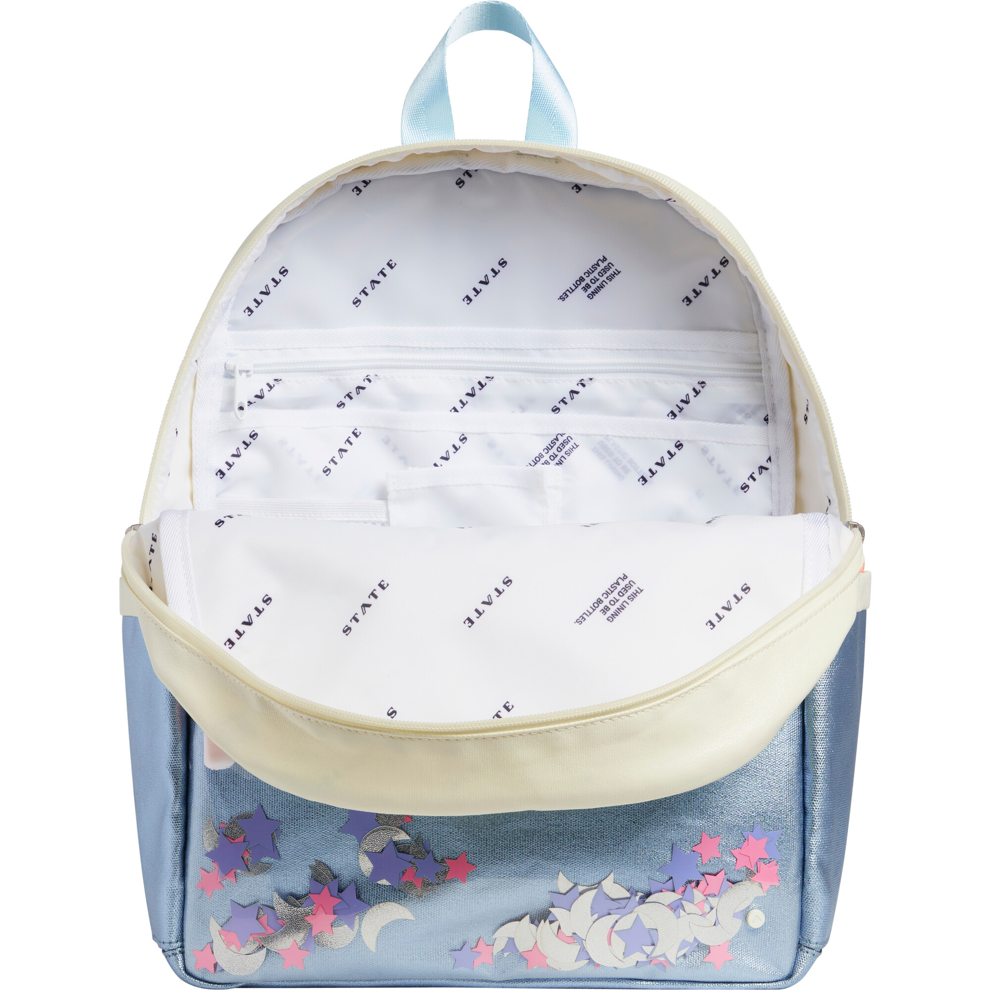 Kane Kids Backpack Metallic Rainbow Sequins