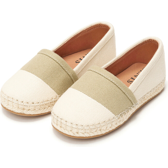 Marcus 2.0 Espadrilles, White & Khaki - Espadrilles - 2