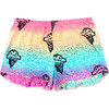 Ruffle Short, Sherbet Sprinkle Ice Cream Cone - Shorts - 1 - thumbnail
