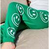 Retro Sweatpant, Kelly Green Smiley - Sweatpants - 4