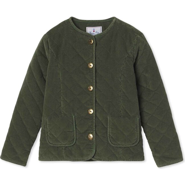 Gracie Quilted Jacket, Rifle Green