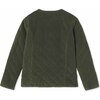 Gracie Quilted Jacket, Rifle Green - Jackets - 2