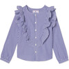 Gemma Top, Roman Stripe - Blouses - 1 - thumbnail