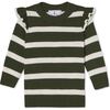 Caroline Sweater Anderson Stripe, Rifle Green - Sweaters - 1 - thumbnail