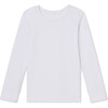 Brielle Knit Top Solid, Bright White - Shirts - 1 - thumbnail
