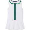 Vivian Tennis Performance Sports Dress, Bright White - Dresses - 1 - thumbnail
