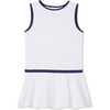 Tennyson Tennis Performance Sports Dress, Bright White - Dresses - 1 - thumbnail