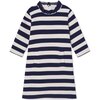 Claudia Ottoman Dress, Tahoe Stripe - Dresses - 1 - thumbnail