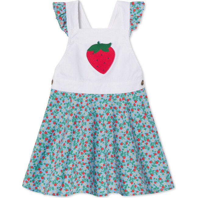 Kennedy Jumper, Liberty Strawberries and Cream Print - Dresses - 1