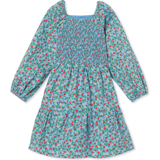 LS Hattie Dress, Liberty Strawberries and Cream Print - Dresses - 1
