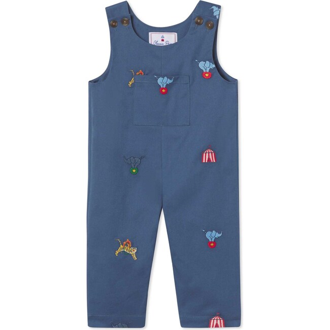 Tucker Longall Circus Embroidery, Navy - Overalls - 1