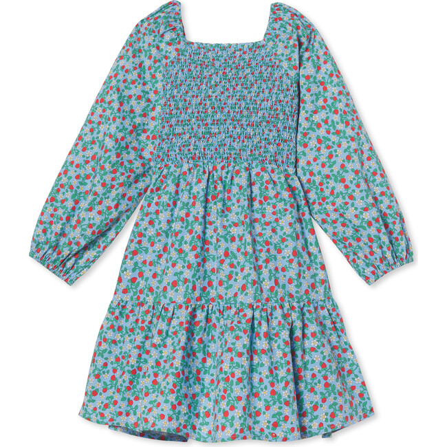 LS Hattie Dress, Liberty Strawberries and Cream Print - Dresses - 3