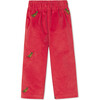 Myles Pant Dinosaur Embroidery 19W Corduroy, Red - Pants - 1 - thumbnail