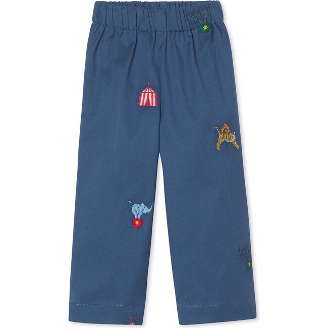 Myles Pant Circus Embroidery, Navy