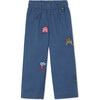 Myles Pant Circus Embroidery, Navy - Pants - 1 - thumbnail