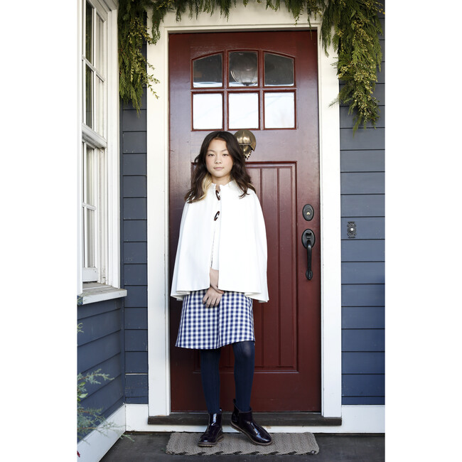 Sabrina Skirt Midnight Gingham Taffeta, Plaid - Skirts - 3