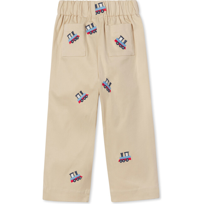 Myles Pant Train Embroidery, Beige