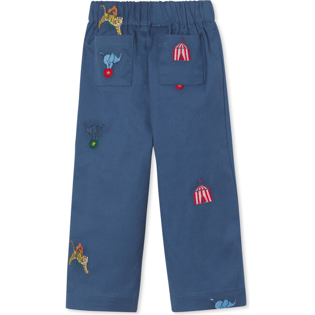 Myles Pant Circus Embroidery, Navy