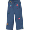 Myles Pant Circus Embroidery, Navy - Pants - 2