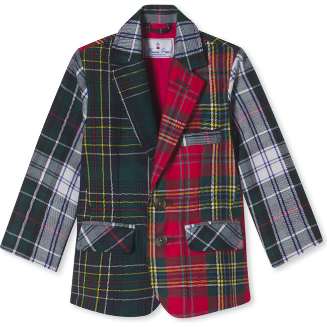 Everett Blazer Bishop Party Tartan, Plaid