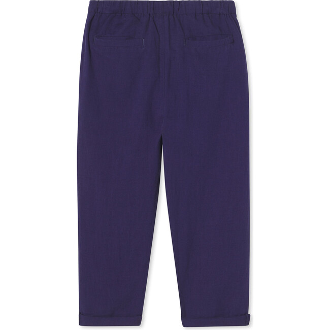 Mason Pant Linen Cotton, Blue Ribbon - Pants - 2