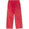 Myles Pant Dinosaur Embroidery 19W Corduroy, Red - Pants - 3