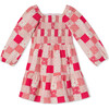 LS Hattie Dress, Crimson Love Patchwork Print - Dresses - 1 - thumbnail