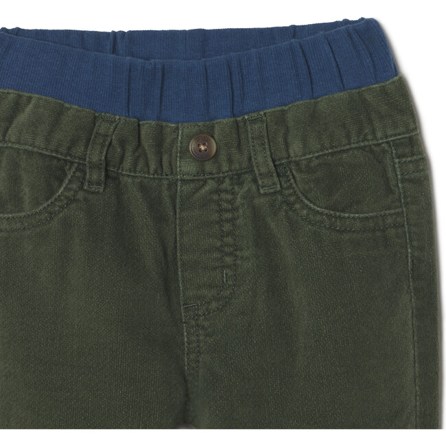 Gage 5-Pocket Pants Washed 21W Corduroy, Rifle Green - Pants - 4
