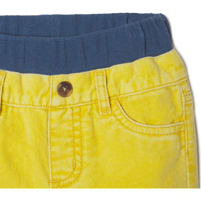 Gage 5-Pocket Pants Washed 21W Corduroy, Ceylon Yellow - Pants - 4
