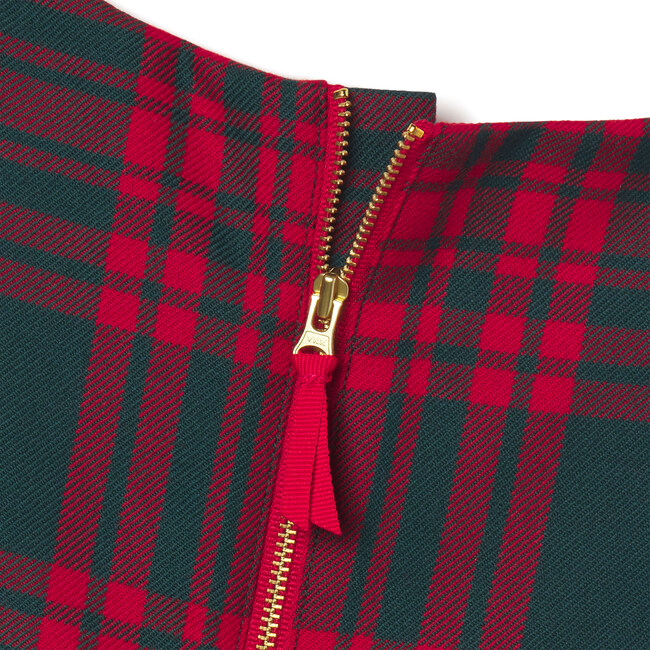 Tilly Dress Hunter Tartan, Plaid - Dresses - 3