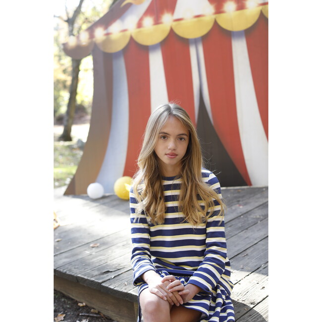 Rory Sweatshirt Dress, Essex Stripe - Dresses - 3