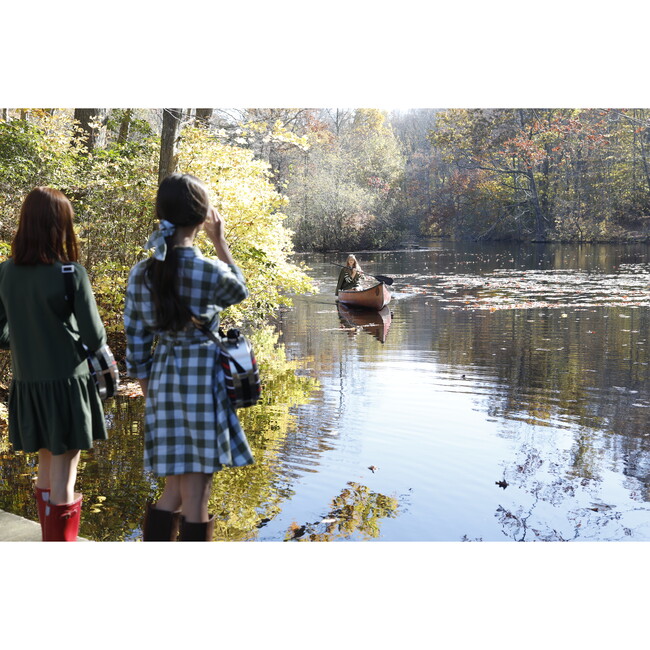 Marlowe Shirtdress Moonrise Gingham Flannel, Plaid - Dresses - 5