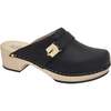 Women's Sabots Scholl Pescura, Black - Slip Ons - 1 - thumbnail