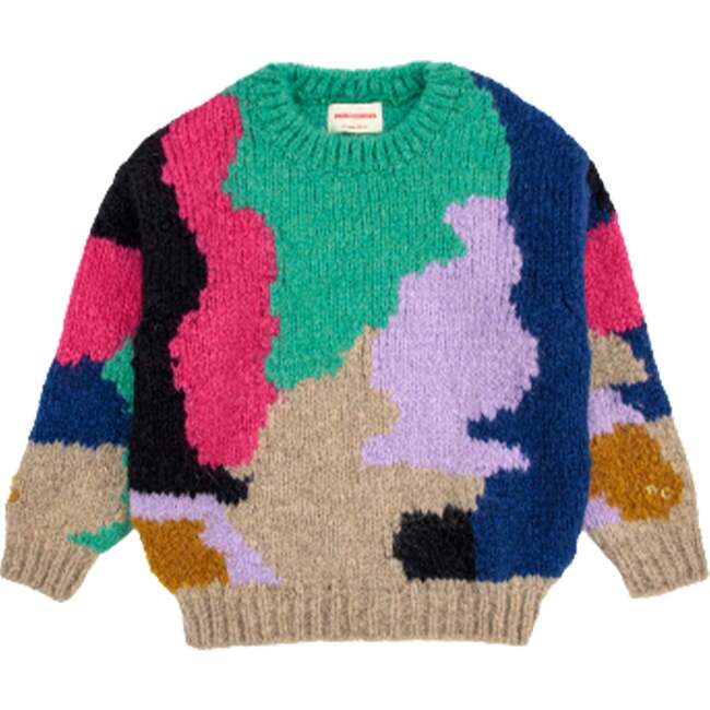 Color Stains Sweater, Multi