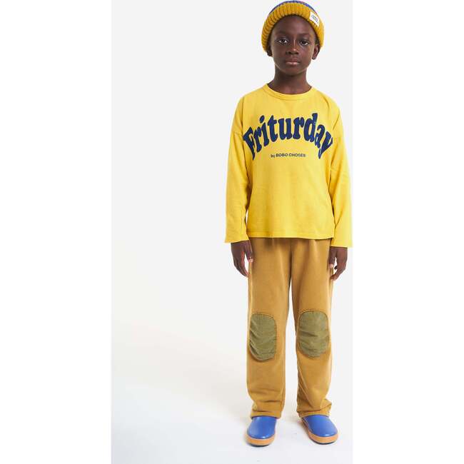 Friturday T-Shirt, Yellow - T-Shirts - 7