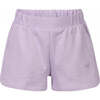 Logo Fleece Shorts, Lilac - Shorts - 1 - thumbnail