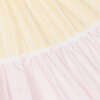 Striped Poplin Dress, White - Dresses - 3