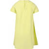 Flower Embeliished Dress, Yellow - Dresses - 2