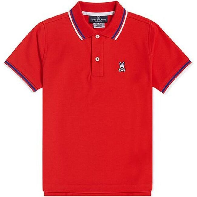 Neon Lincoln Polo, Red