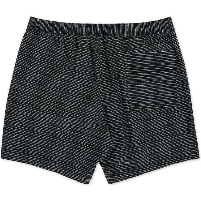 Neon Lucas Swim Shorts, Black
