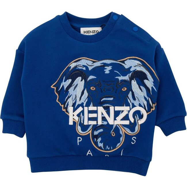 Iconic Elephant Sweatshirt, Blue