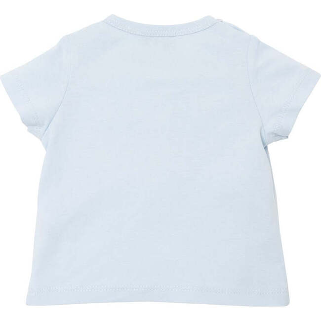 Elephant Logo T-Shirt, Light Blue