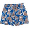 Pop Tiger Swim Shorts, Blue - Swim Trunks - 2 - thumbnail