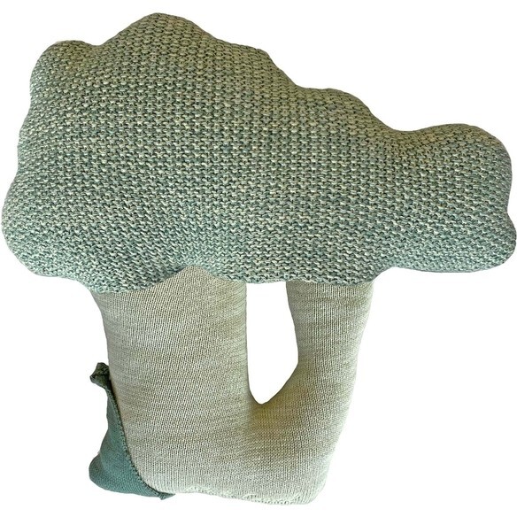Knitted Cushion Brucy The Broccoli - Decorative Pillows - 1